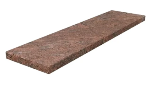 Przejdź do produktu Stopnica granitowa polerowana Multicolor Red 120x33x2 cm