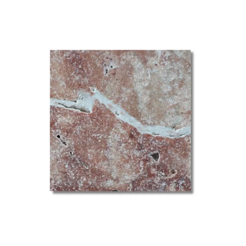 Przejdź do produktu Trawertyn dekoracyjny Pink Old Tumbled 10×10×1 cm