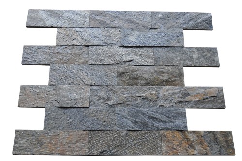 Przejdź do produktu Kamień elewacyjny-dekoracyjny kwarcytowy Deoli Green 7x50 cm