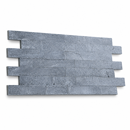 Przejdź do produktu Kamień elewacyjny-dekoracyjny kwarcytowy Silver Grey 7x50 cm