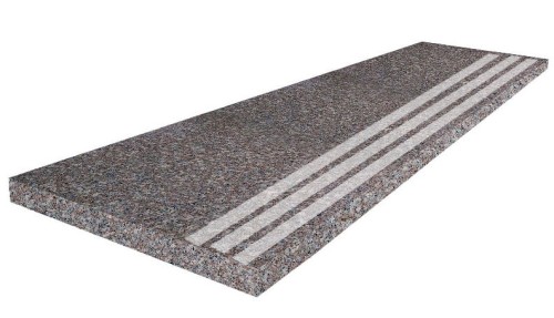 Przejdź do produktu Stopnica granitowa polerowana z antypoślizgiem G664 100x35x2 cm