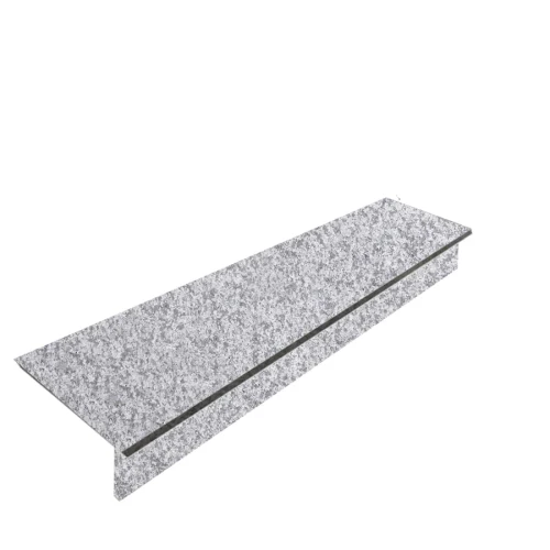 Przejdź do produktu Zestaw Stopnica - Stopień + Podstopień Granitowy G603 150x33x2 / 150x15x2 Płomieniowany